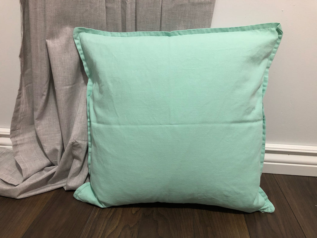 Initial Stripe Pillow