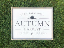 Load image into Gallery viewer, Autumn Harvest Sign
