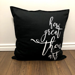 How Great Thou Art Pillow