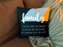 Load image into Gallery viewer, Family Pillow
