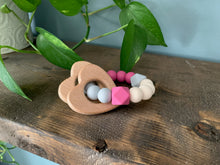 Load image into Gallery viewer, Silicone Teether With Shape Rings
