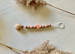 Floral Soother Clip