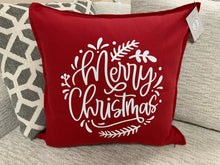 Load image into Gallery viewer, Round Design Merry Christmas Pillow
