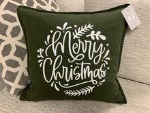 Load image into Gallery viewer, Round Design Merry Christmas Pillow
