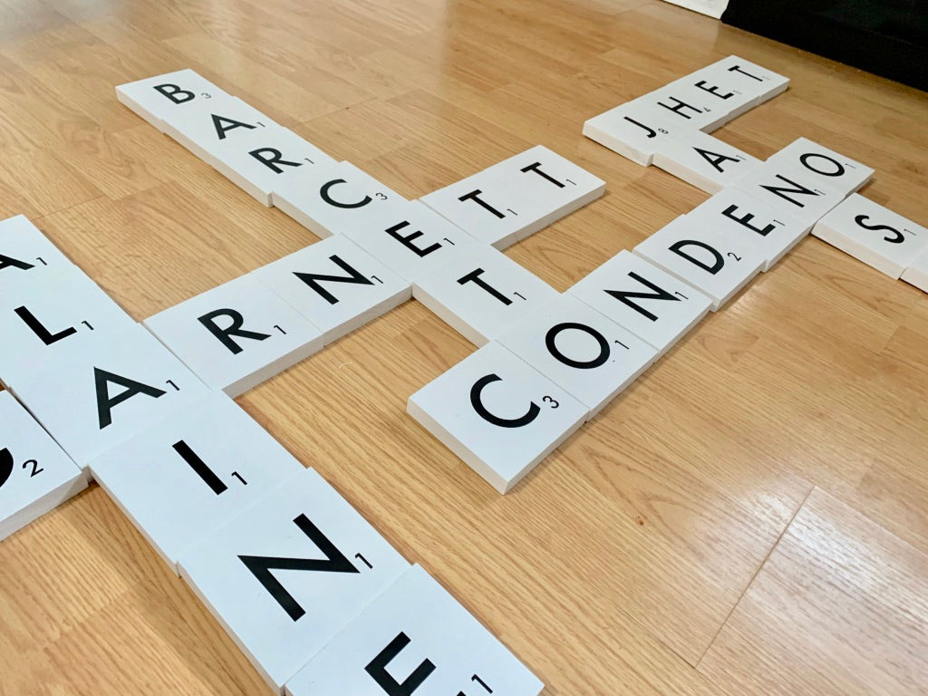 Scrabble Letter Tiles