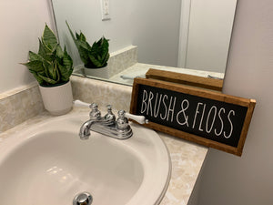 Brush & Floss Sign